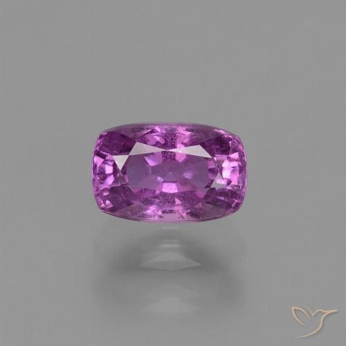 1.41ct Naturale Viola medio-scuro Zaffiro, Cuscino, VS