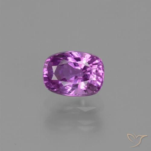 1.16ct Naturale Viola elettrico Zaffiro, Cuscino, VS