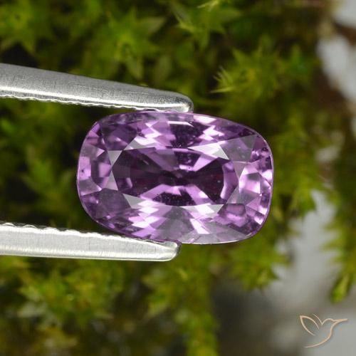 1.42ct Naturale Viola medio Zaffiro, Cuscino, VS