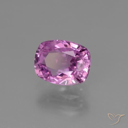 Zaffiro Viola medio naturale da 1.47 ct, Cuscino, VS