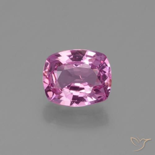 1.28ct Naturale Viola rosato brillante Zaffiro, Cuscino, VS
