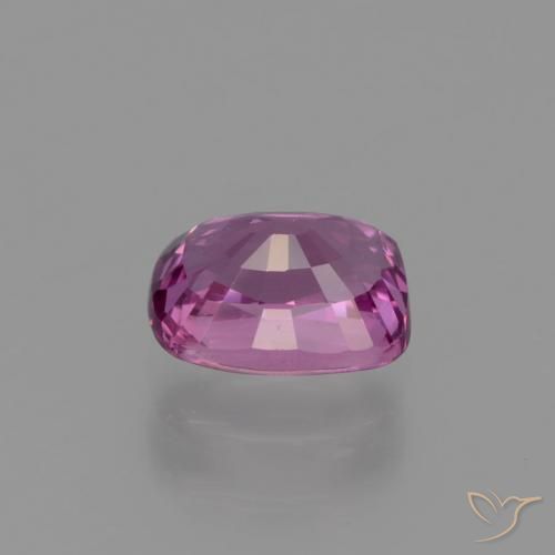 Zaffiro Viola medio-scuro naturale da 1.22 ct, Cuscino, VVS-VS