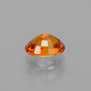 Zaffiro Arancione Ambra naturale da 1.83 ct, Taglio ovale, VS