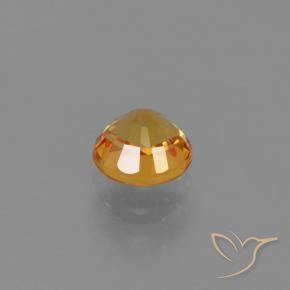 Zaffiro Oro naturale da 0.75 ct, Rotondo, VVS