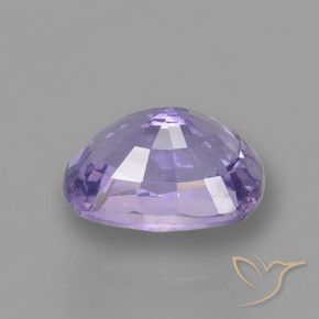 Zaffiro Viola Chiaro Medio naturale da 1.11 ct, Cuscino, VVS-VS