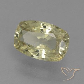 Zaffiro Giallo medio naturale da 1.13 ct, Cuscino, VS