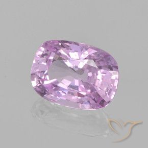 Zaffiro Viola chiaro naturale da 1.00 ct, Cuscino, VS