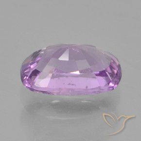 Zaffiro Viola medio naturale da 1.13 ct, Cuscino, VS