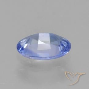 Zaffiro Blu pastello naturale da 0.86 ct, Taglio ovale, VS