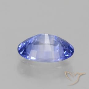 Zaffiro Blu pastello naturale da 0.75 ct, Ovale, VVS-VS