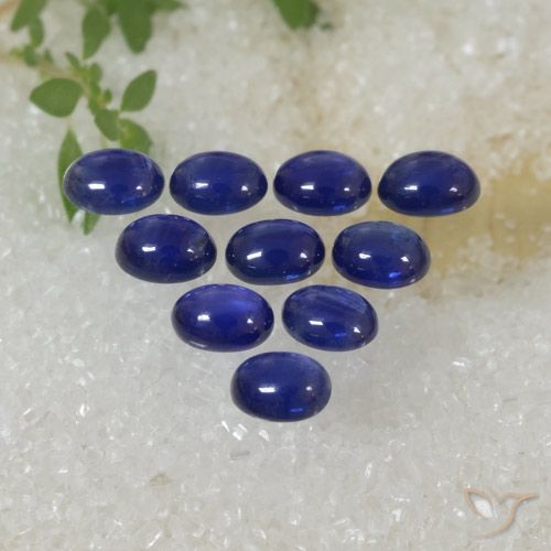 2.78ctw Naturale Blu Navy Intenso Zaffiro, Ovale, Traslucido