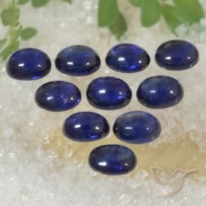 Gemme di Zaffiro Azzurro crepuscolare naturale da 2.96 ct, Ovale, Traslucido
