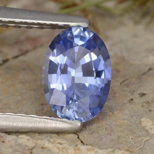 Zaffiro Blu navy medio naturale da 0.81 ct, Ovale, VVS-VS