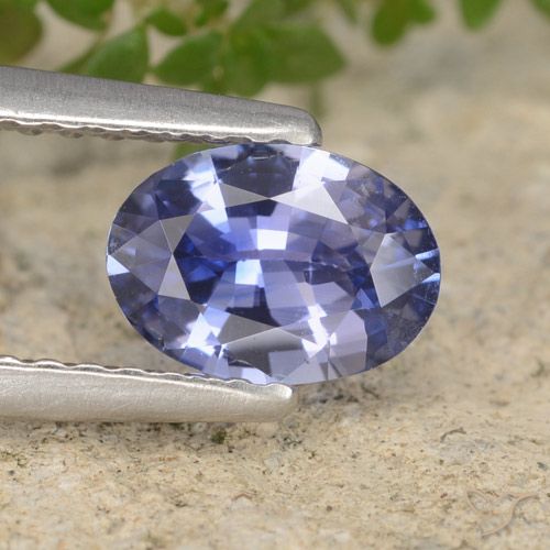 0.71ct Naturale Blu navy medio Zaffiro, Ovale, VVS-VS