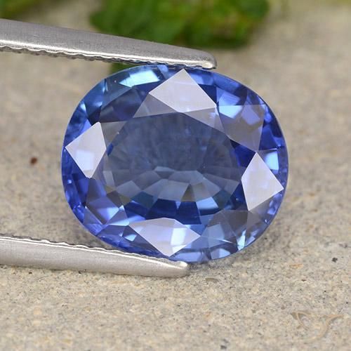 4.61ct Naturale Blu fiordaliso Zaffiro, Ovale, VS
