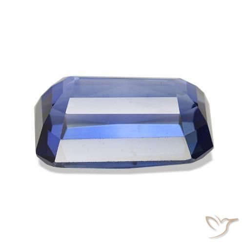 Zaffiro Blu fiordaliso naturale da 4.90 ct, Ottagonale / Taglio smeraldo, VS