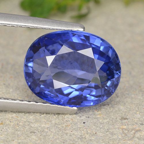 4.96ct Naturale Blu fiordaliso Zaffiro, Ovale, VS