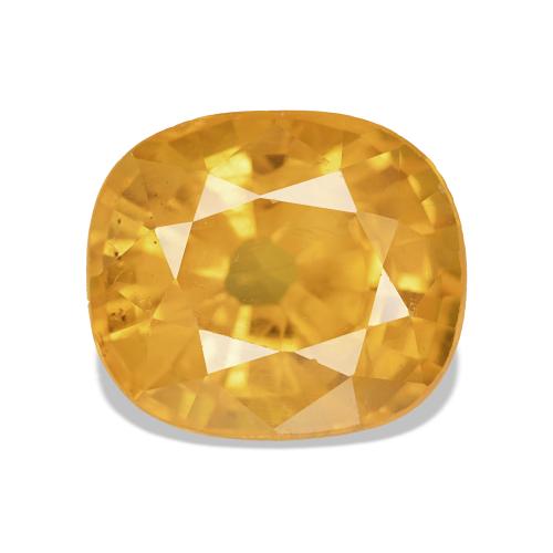 Zaffiro Dorato scuro naturale da 6.85 ct, Ovale, VS-SI