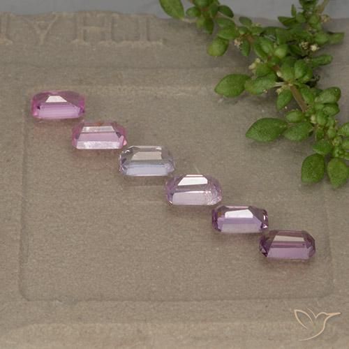 Gemme di Zaffiro Multicolore naturale da 2.13 ct, Ottagonale / Taglio smeraldo, VS