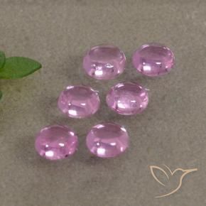 Gemme di Zaffiro Viola chiaro naturale da 1.21 ct, Rotondo, Trasparente