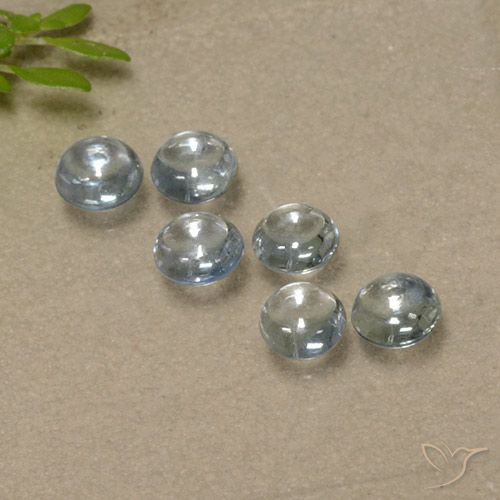 1.73ctw Naturale Azzurro Zaffiro, Rotondo, Trasparente