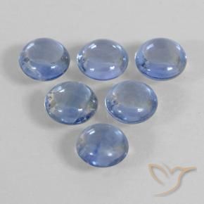 Gemme di Zaffiro Bambina blu naturale da 1.44 ct, Rotondo, Trasparente