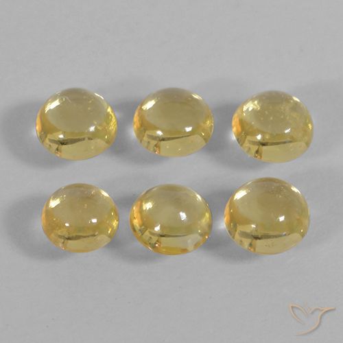 1.23ctw Naturale Giallo intenso Zaffiro, Rotondo, Trasparente