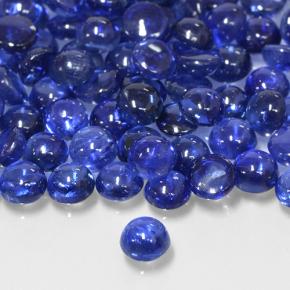 Zaffiro Blu reale naturale da 0.27 ct, Rotondo, Traslucido