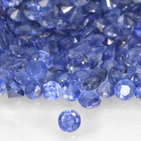 Zaffiro Blu pastello naturale da 0.01 ct, Rotondo, VS