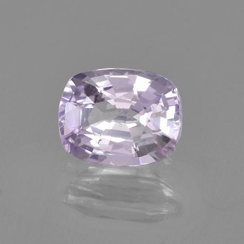 Zaffiro viola chiaro naturale da 1,07 ct, taglio a cuscino, VVS-VS