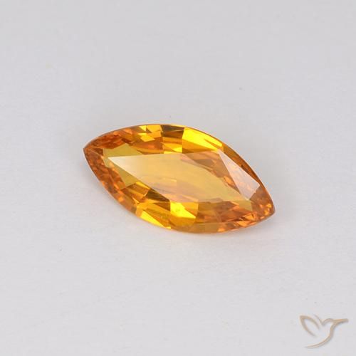 Zaffiro Oro naturale da 1.00 ct, Taglio marquise, VVS