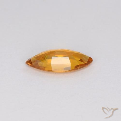 Zaffiro Oro naturale da 1.00 ct, Taglio marquise, VVS