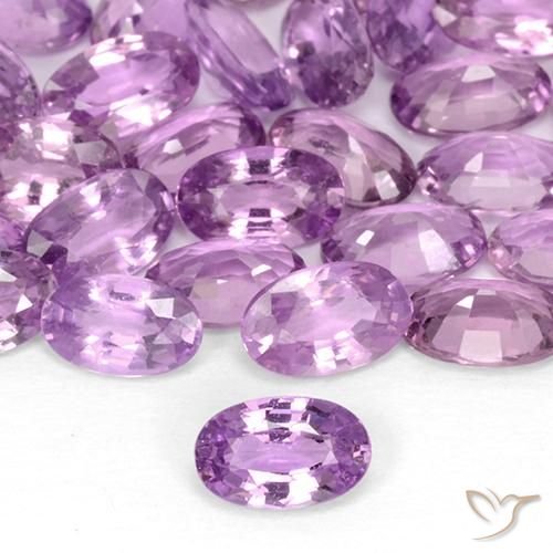 0.28ct Naturale Viola rosato medio Zaffiro, Ovale, VVS-VS