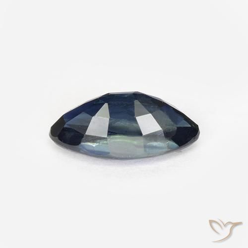 Zaffiro Azzurro crepuscolare naturale da 0.92 ct, Taglio marquise, VS
