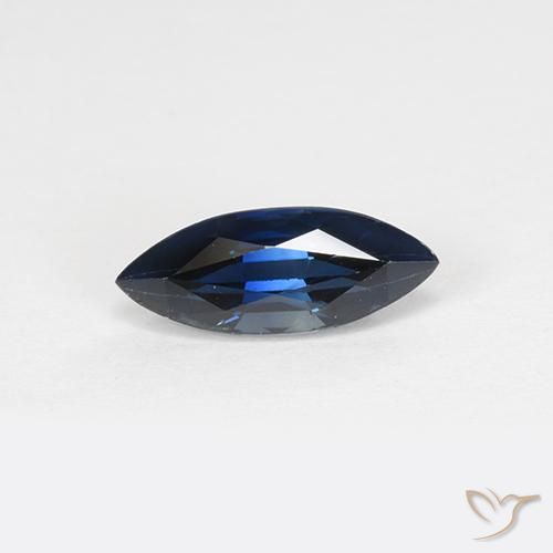 0.97ct Naturale Azzurro crepuscolare Zaffiro, Taglio marquise, VS