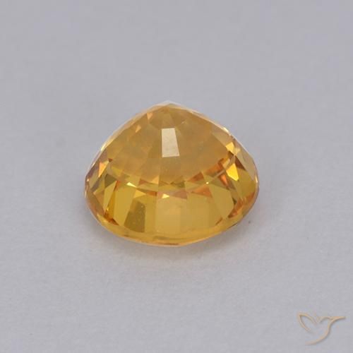 Zaffiro Oro naturale da 1.05 ct, Rotondo, VVS
