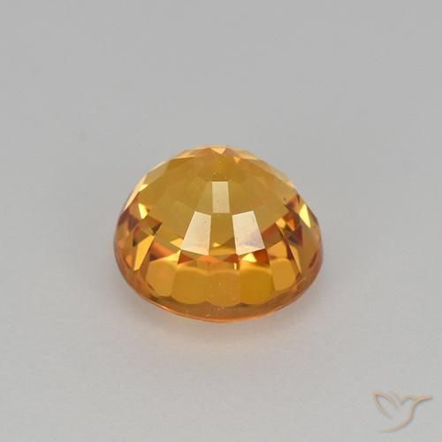 Zaffiro Oro naturale da 1.17 ct, Rotondo, VVS