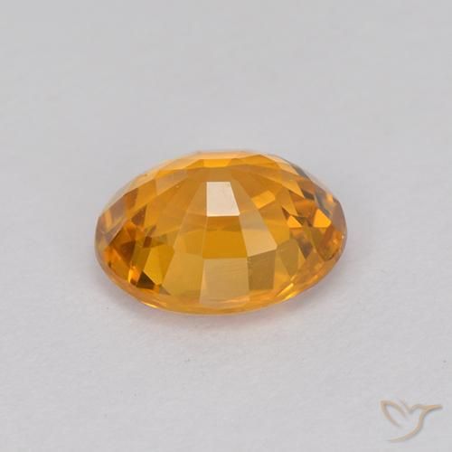 Zaffiro Oro naturale da 1.07 ct, Ovale, VVS