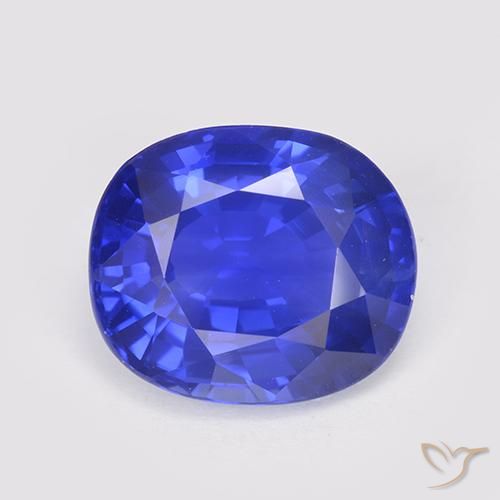 3.24ct Naturale Blu fiordaliso Zaffiro, Ovale, VS