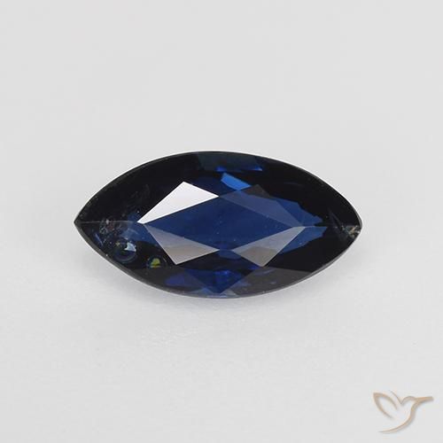 0.72ct Naturale Azzurro crepuscolare Zaffiro, Taglio marquise, VVS-VS