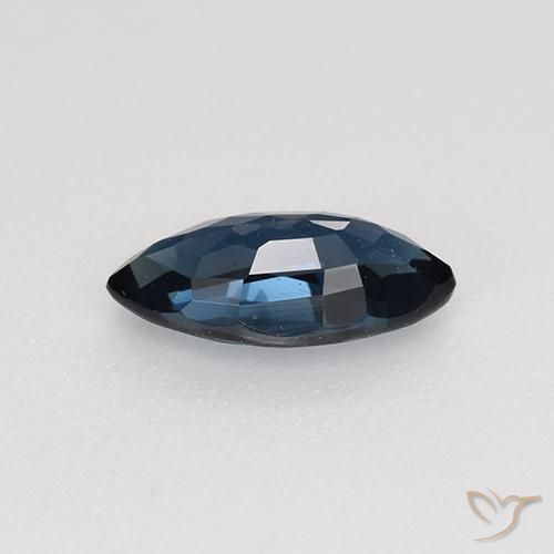 Zaffiro Blu notte naturale da 0.70 ct, Taglio marquise, VVS