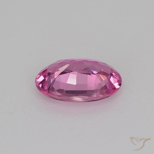 Zaffiro Viola medio naturale da 0.62 ct, Ovale, VVS