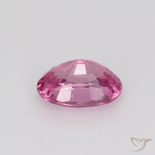 Zaffiro Rosa violetto naturale da 0.73 ct, Ovale, VVS