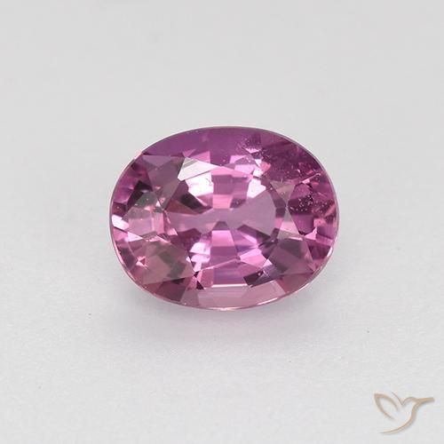0.72ct Naturale Viola medio Zaffiro, Ovale, VVS-VS