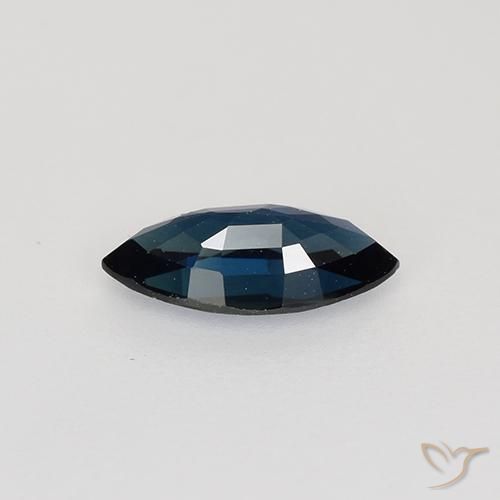 Zaffiro Blu notte naturale da 0.66 ct, Taglio marquise, VVS