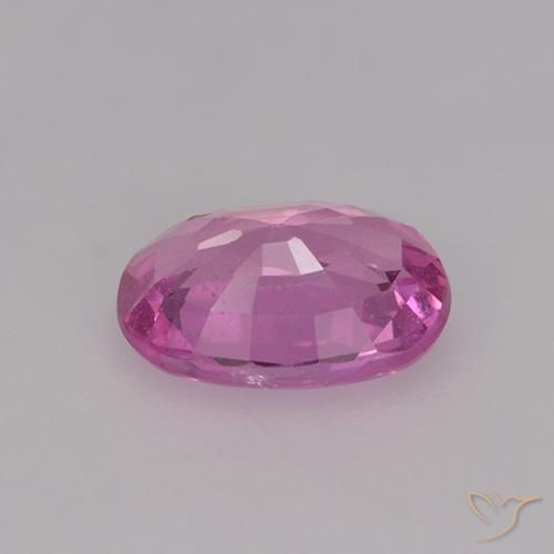 Zaffiro Rosa medio naturale da 0.73 ct, Ovale, VS
