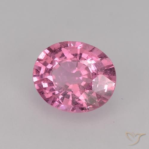 Zaffiro Rosa hot naturale da 0.78 ct, Ovale, VS