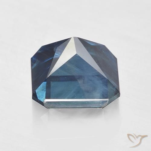 Zaffiro Blu navy naturale da 2.64 ct, Ottagonale / Taglio smeraldo, VS
