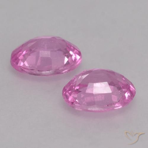 Gemme di Zaffiro Viola medio naturale da 0.72 ct, Ovale, VS