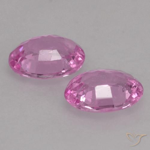 Gemme di Zaffiro Viola medio naturale da 0.80 ct, Ovale, VS